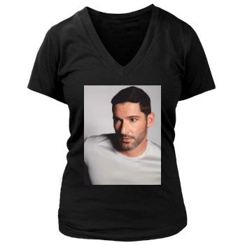 Tom Ellis Women's Deep V-Neck TShirt