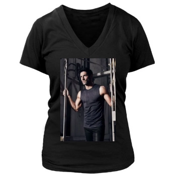 Tom Ellis Women's Deep V-Neck TShirt