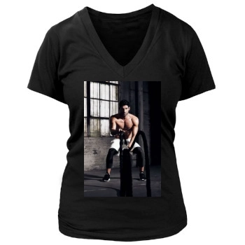 Tom Ellis Women's Deep V-Neck TShirt