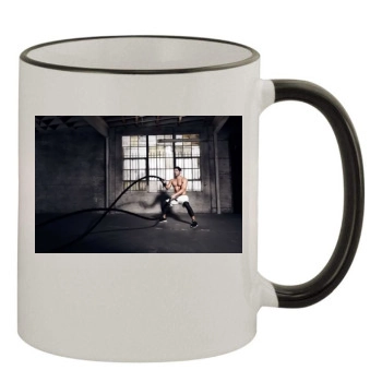 Tom Ellis 11oz Colored Rim & Handle Mug