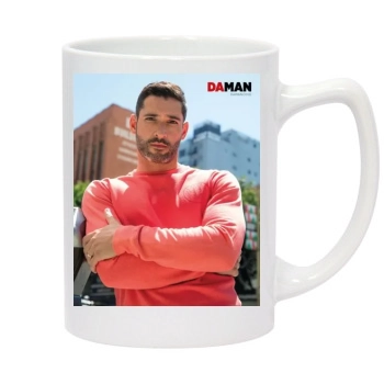 Tom Ellis 14oz White Statesman Mug