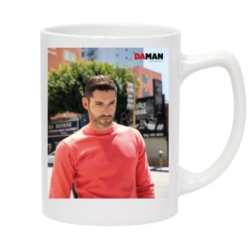 Tom Ellis 14oz White Statesman Mug