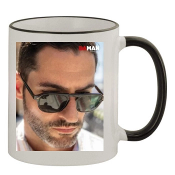 Tom Ellis 11oz Colored Rim & Handle Mug