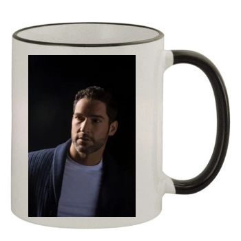 Tom Ellis 11oz Colored Rim & Handle Mug