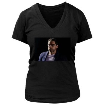 Tom Ellis Women's Deep V-Neck TShirt