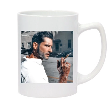 Tom Ellis 14oz White Statesman Mug