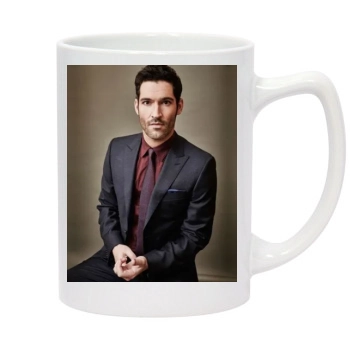 Tom Ellis 14oz White Statesman Mug