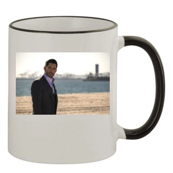 Tom Ellis 11oz Colored Rim & Handle Mug