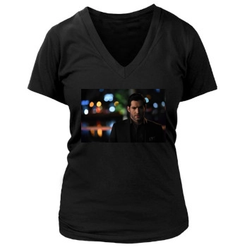 Tom Ellis Women's Deep V-Neck TShirt