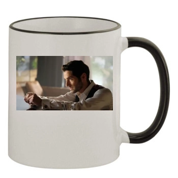 Tom Ellis 11oz Colored Rim & Handle Mug