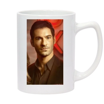 Tom Ellis 14oz White Statesman Mug