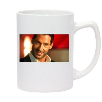 Tom Ellis 14oz White Statesman Mug