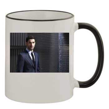 Tom Ellis 11oz Colored Rim & Handle Mug