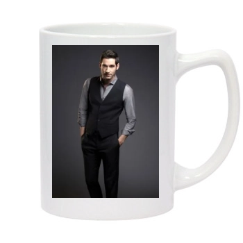 Tom Ellis 14oz White Statesman Mug