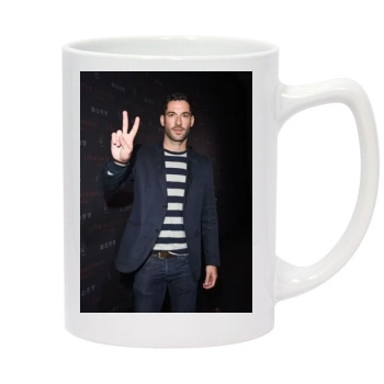 Tom Ellis 14oz White Statesman Mug