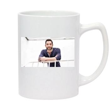 Tom Ellis 14oz White Statesman Mug