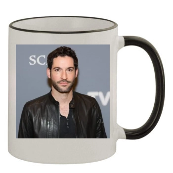 Tom Ellis 11oz Colored Rim & Handle Mug