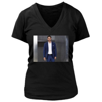 Tom Ellis Women's Deep V-Neck TShirt