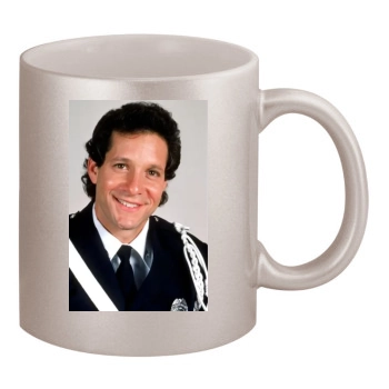 Steve Guttenberg 11oz Metallic Silver Mug