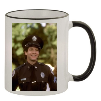 Steve Guttenberg 11oz Colored Rim & Handle Mug