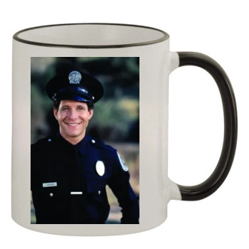 Steve Guttenberg 11oz Colored Rim & Handle Mug