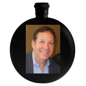 Steve Guttenberg Round Flask