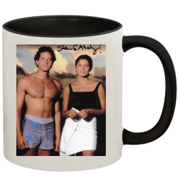 Steve Guttenberg 11oz Colored Inner & Handle Mug