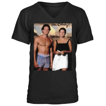 Steve Guttenberg Men's V-Neck T-Shirt