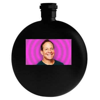 Steve Guttenberg Round Flask