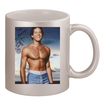 Steve Guttenberg 11oz Metallic Silver Mug