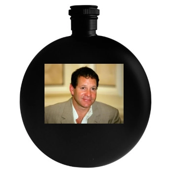 Steve Guttenberg Round Flask