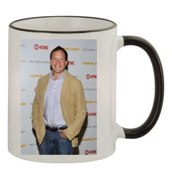 Steve Guttenberg 11oz Colored Rim & Handle Mug