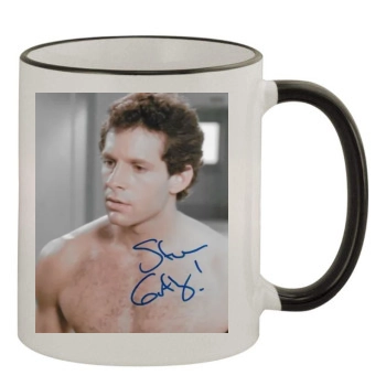 Steve Guttenberg 11oz Colored Rim & Handle Mug