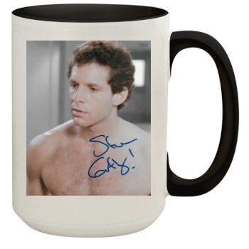 Steve Guttenberg 15oz Colored Inner & Handle Mug