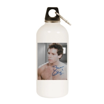 Steve Guttenberg White Water Bottle With Carabiner