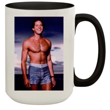 Steve Guttenberg 15oz Colored Inner & Handle Mug