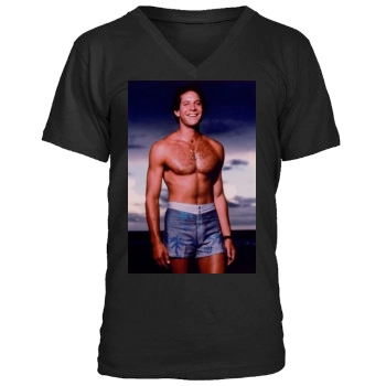 Steve Guttenberg Men's V-Neck T-Shirt