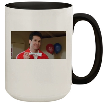 Steve Guttenberg 15oz Colored Inner & Handle Mug