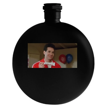 Steve Guttenberg Round Flask