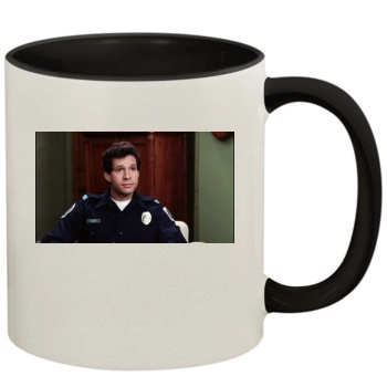 Steve Guttenberg 11oz Colored Inner & Handle Mug