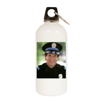 Steve Guttenberg White Water Bottle With Carabiner