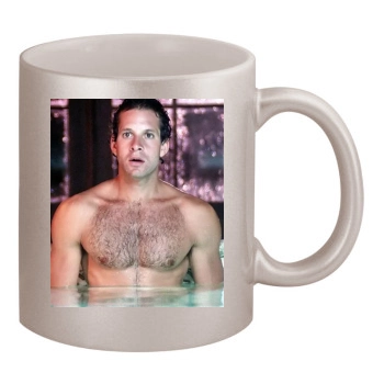 Steve Guttenberg 11oz Metallic Silver Mug