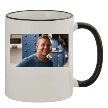 Steve Guttenberg 11oz Colored Rim & Handle Mug