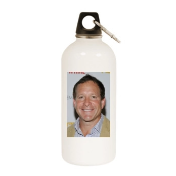 Steve Guttenberg White Water Bottle With Carabiner