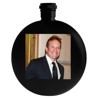 Steve Guttenberg Round Flask