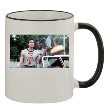 Steve Guttenberg 11oz Colored Rim & Handle Mug