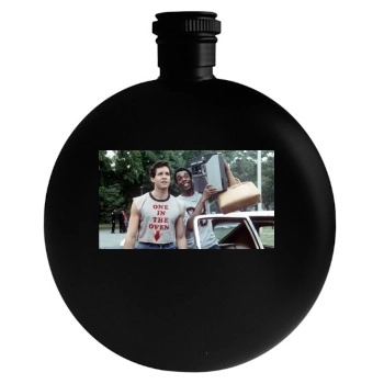 Steve Guttenberg Round Flask