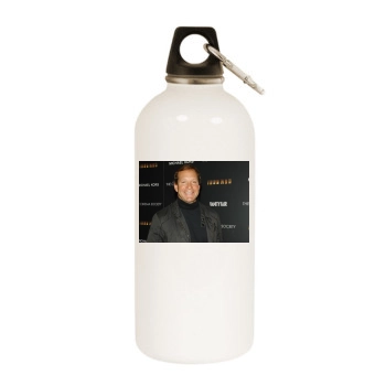 Steve Guttenberg White Water Bottle With Carabiner