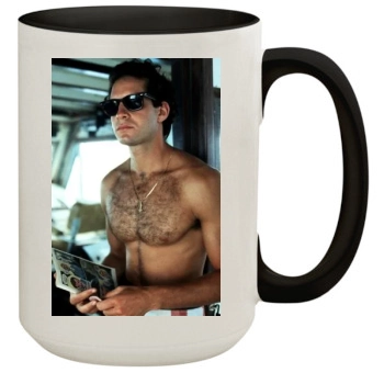 Steve Guttenberg 15oz Colored Inner & Handle Mug