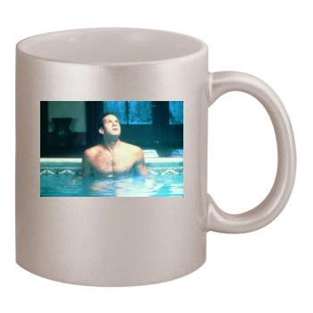 Steve Guttenberg 11oz Metallic Silver Mug